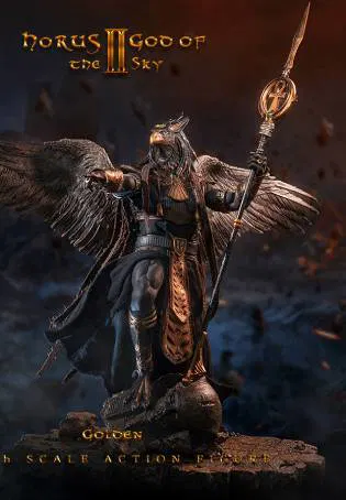 Horus God of the Sky- Golden