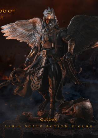 Horus God of the Sky- Golden image 3