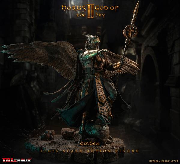 Horus God of the Sky- Golden image 5
