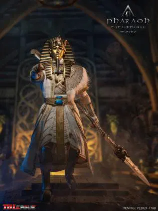 Pharaoh Tutankhamun - White