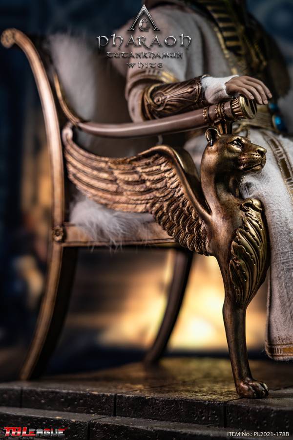 Pharaoh Tutankhamun - White image 8