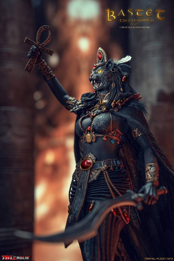 Bastet, The Cat Goddess-Black image 6