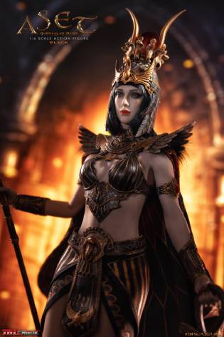 Aset Goddess of Magic - Black image 3