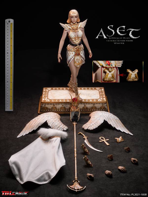 Aset Goddess of Magic - White image 10