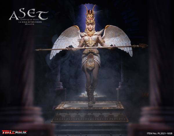 Aset Goddess of Magic - White image 5