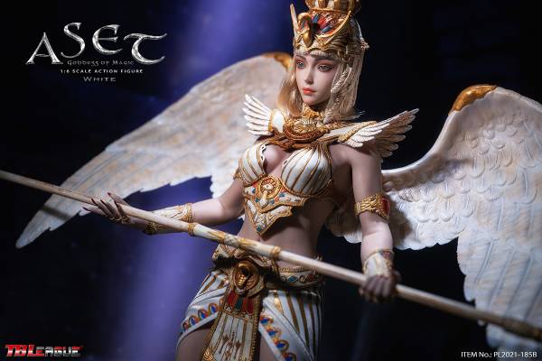 Aset Goddess of Magic - White image 6
