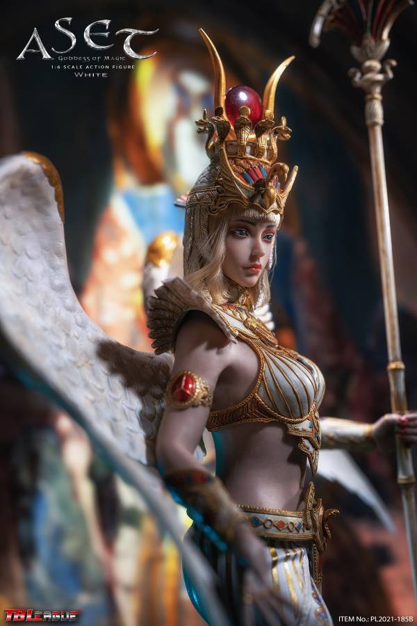 Aset Goddess of Magic - White image 8