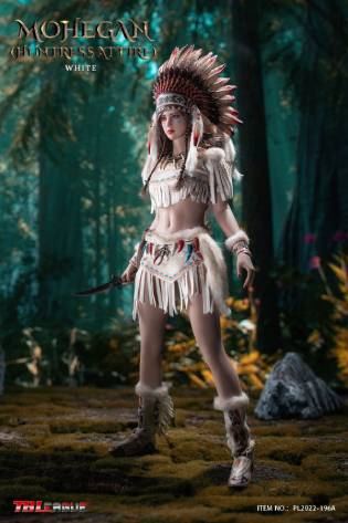 Mohegan (huntress attire)-White image 2