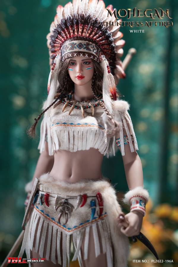 Mohegan (huntress attire)-White image 6