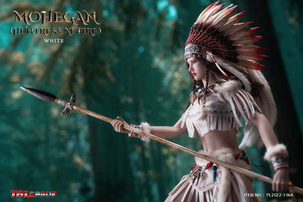 Mohegan (huntress attire)-White image 8