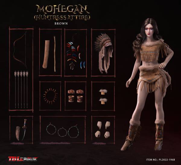 Mohegan (huntress attire)-Brown image 10