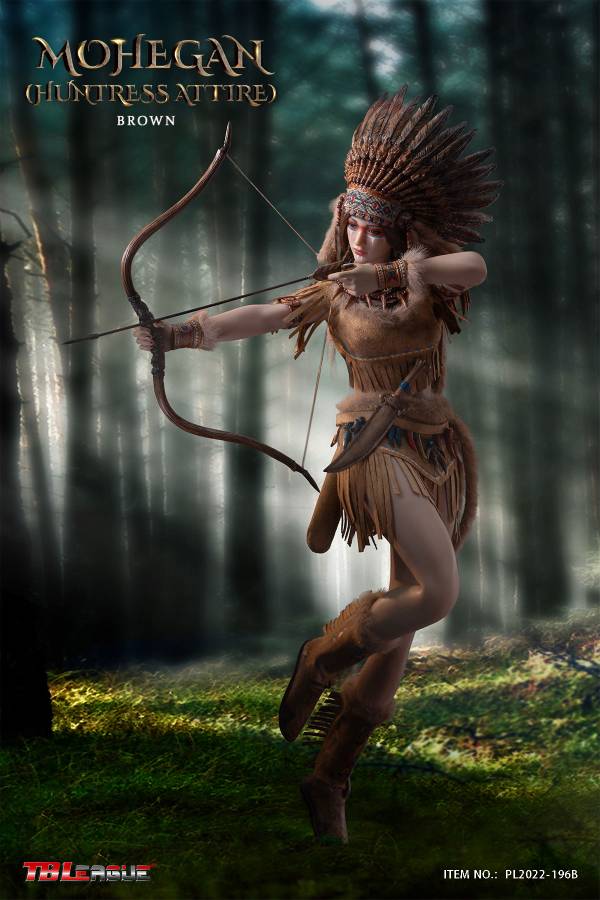 Mohegan (huntress attire)-Brown image 5