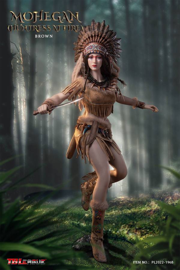 Mohegan (huntress attire)-Brown image 6