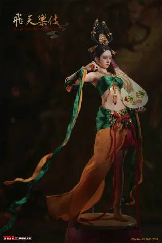 Dunhuang Music Goddess-Red