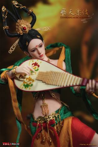 Dunhuang Music Goddess-Red image 2