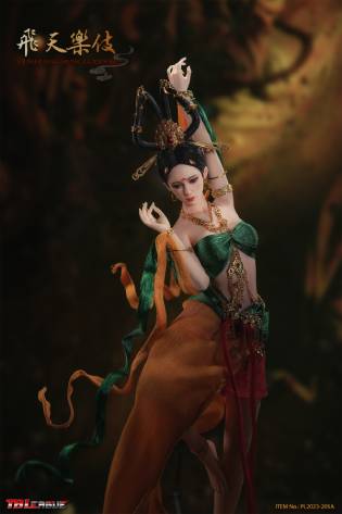 Dunhuang Music Goddess-Red image 4