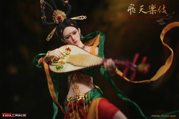 Dunhuang Music Goddess-Red image 5