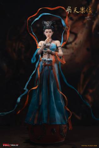 Dunhuang Music Goddess-Blue image 2