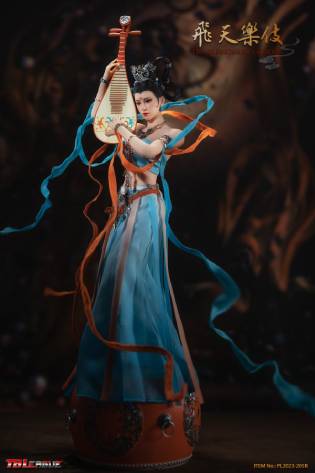 Dunhuang Music Goddess-Blue image 3