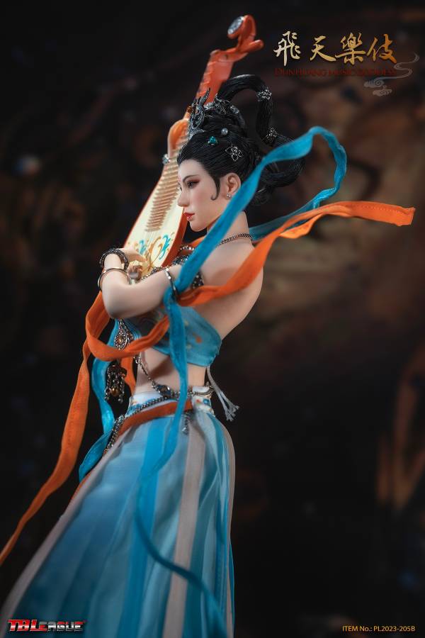 Dunhuang Music Goddess-Blue image 9