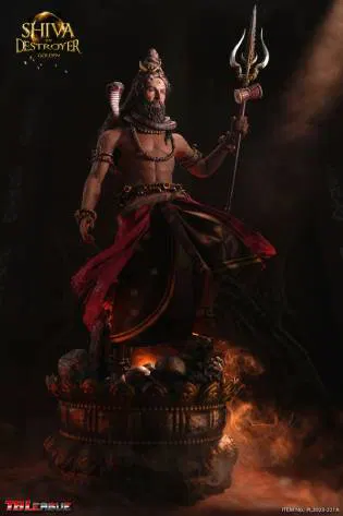 Shiva The Destroyer-Golden
