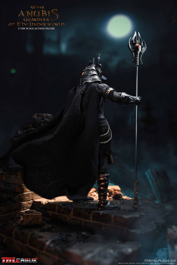 Anubis Guardian of The Underworld- Silver image 5