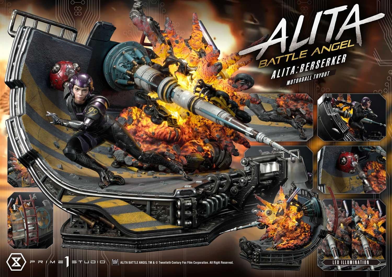 Alita: Battle Angel (Film) Alita: Berserker Motorball Tryout image 3