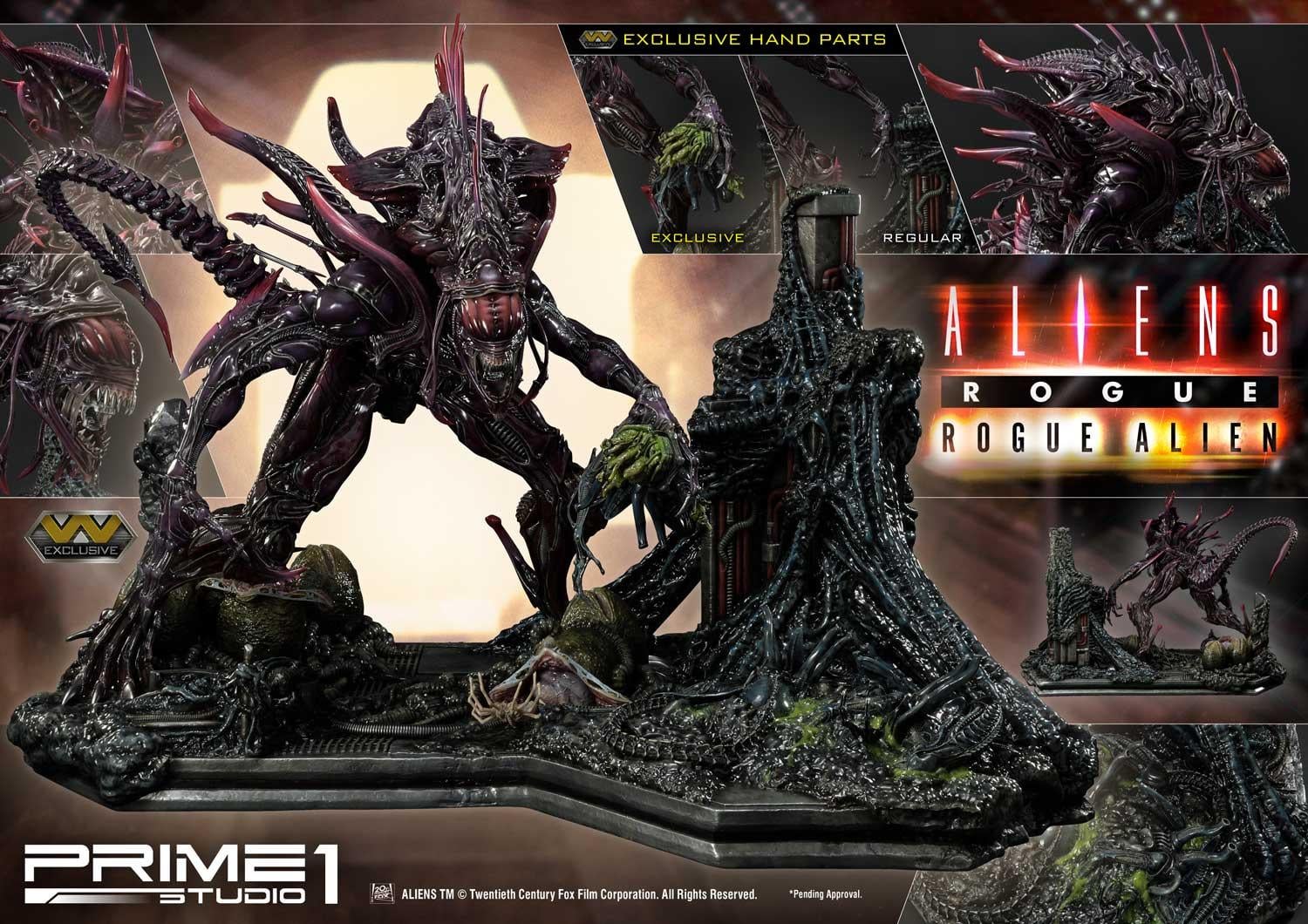 Aliens (Comics) Rogue Alien "Battle Diorama" EX Version image 10