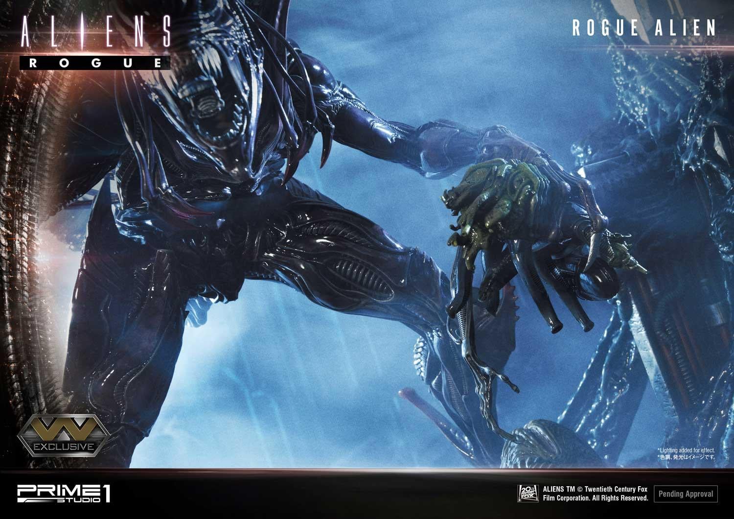 Aliens (Comics) Rogue Alien "Battle Diorama" EX Version image 2