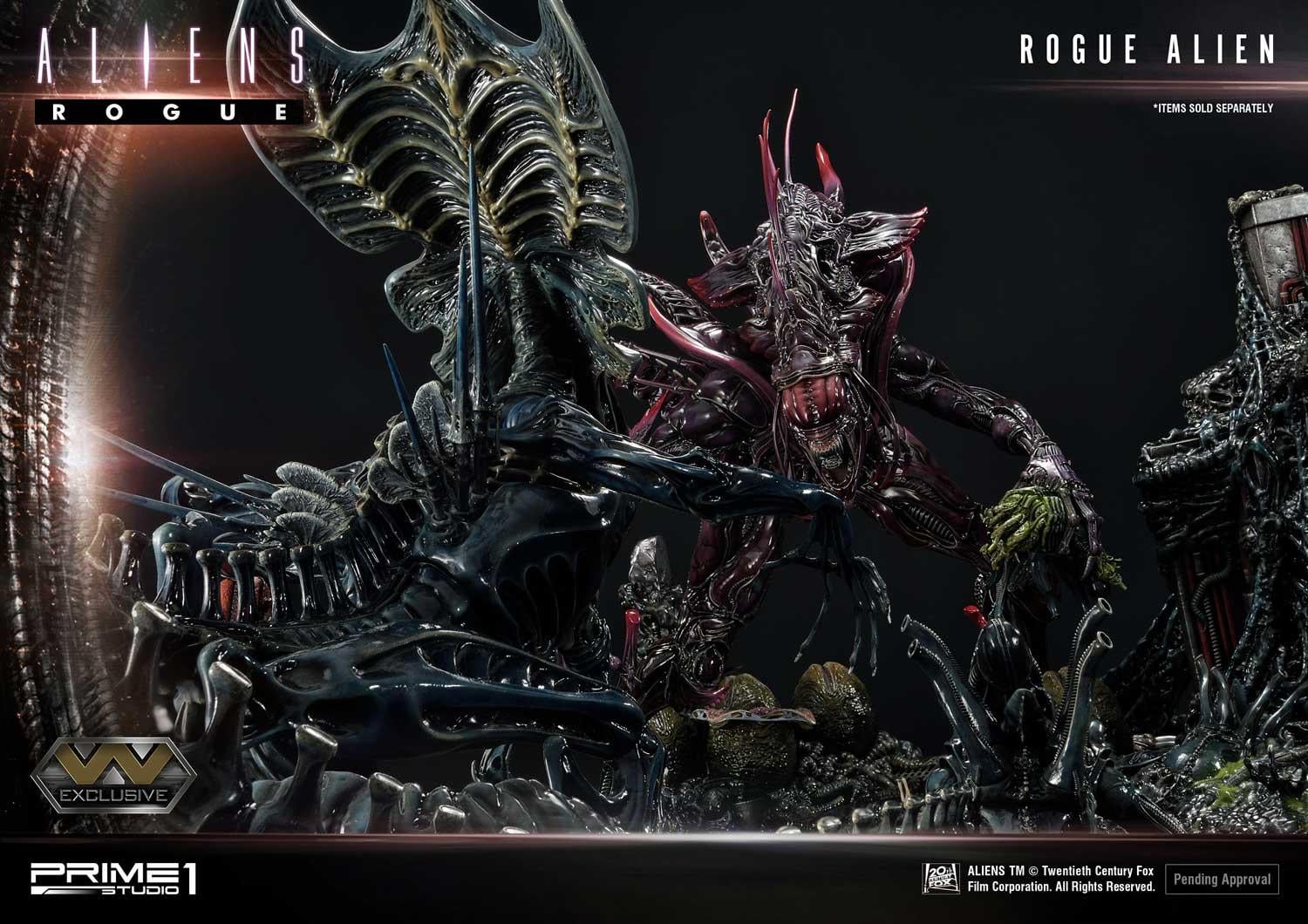 Aliens (Comics) Rogue Alien "Battle Diorama" EX Version image 6