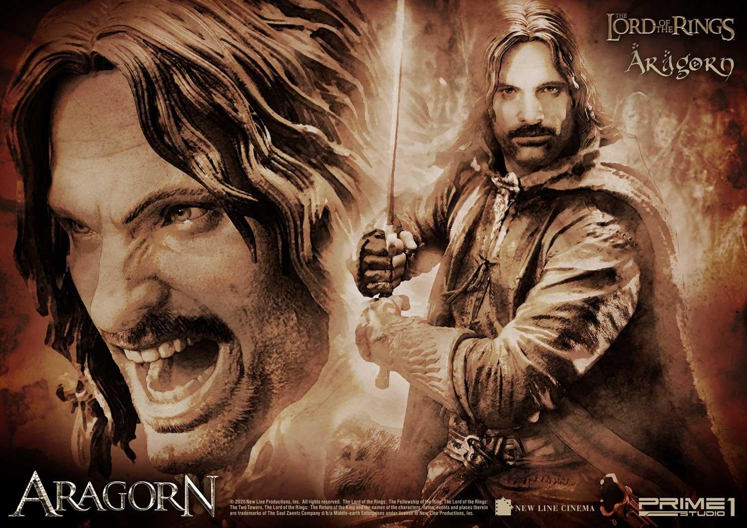 The Lord of the Rings: The Return of the King (Film) Aragorn Deluxe Version image 10