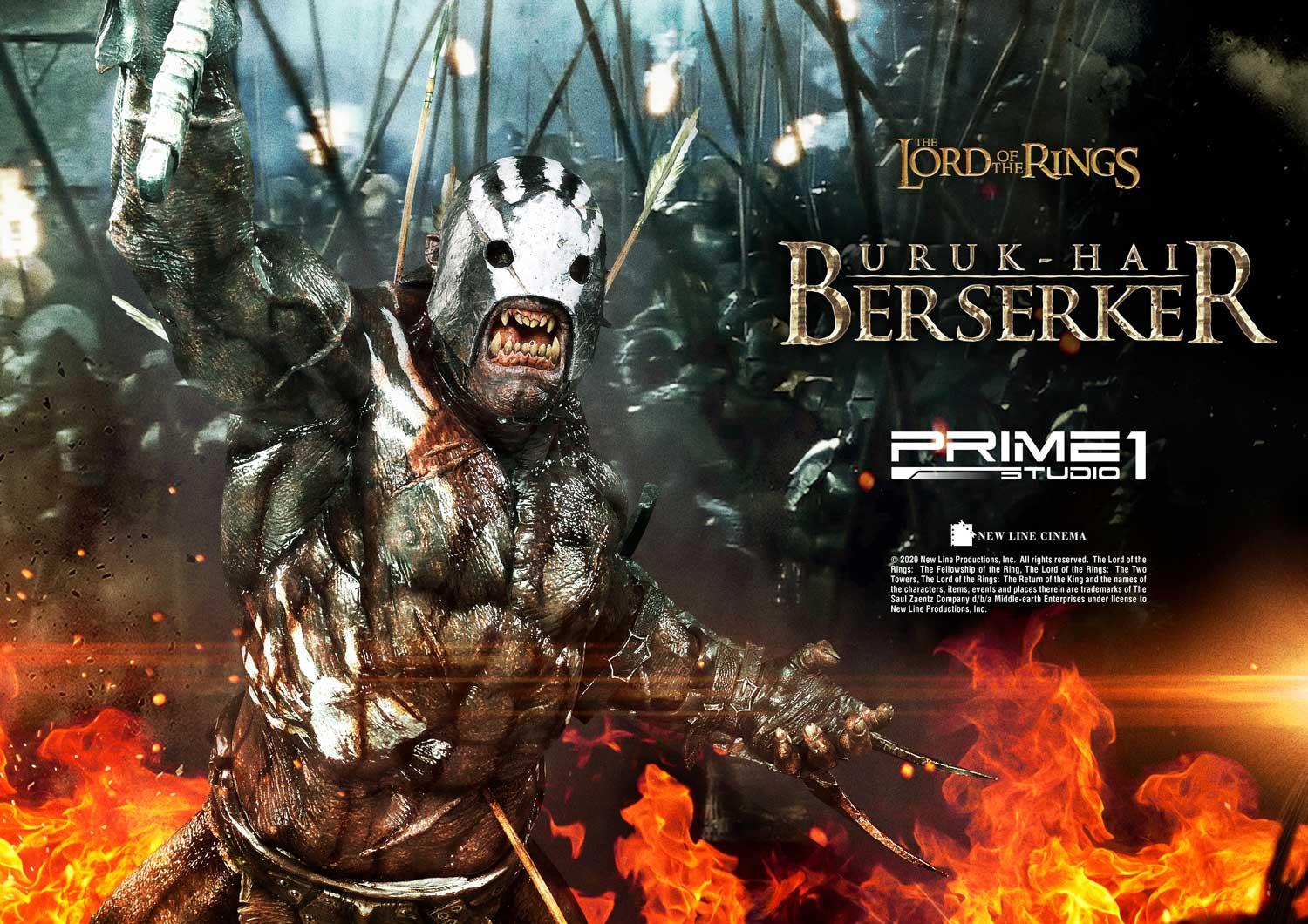 The Lord of the Rings: The Two Towers (Film) Uruk-Hai Berserker Deluxe Version image 2