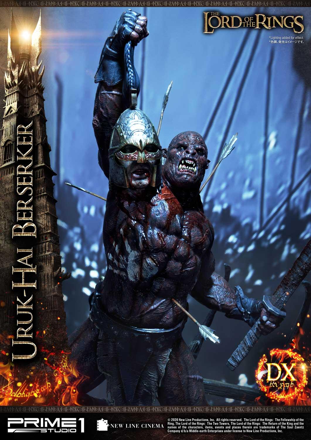 The Lord of the Rings: The Two Towers (Film) Uruk-Hai Berserker Deluxe Version image 3