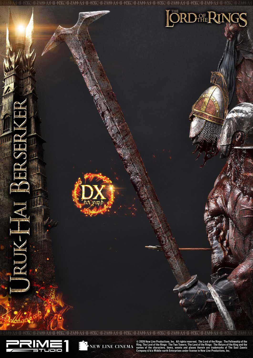 The Lord of the Rings: The Two Towers (Film) Uruk-Hai Berserker Deluxe Version image 5