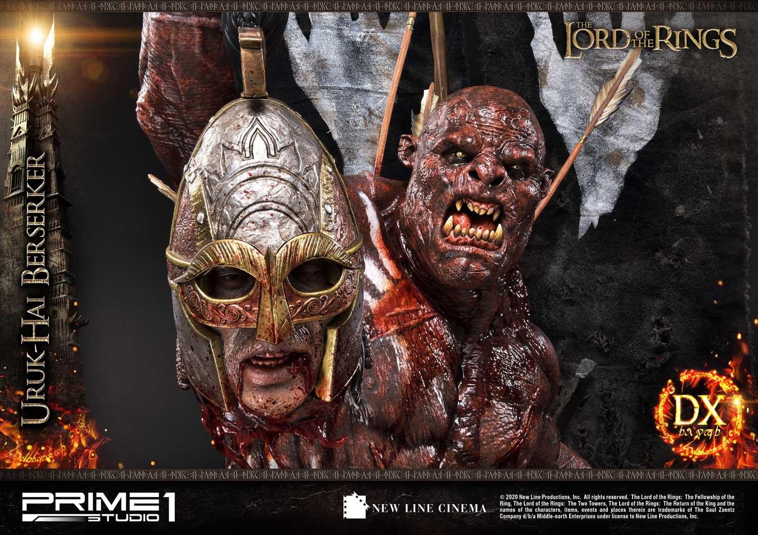 The Lord of the Rings: The Two Towers (Film) Uruk-Hai Berserker Deluxe Version image 7