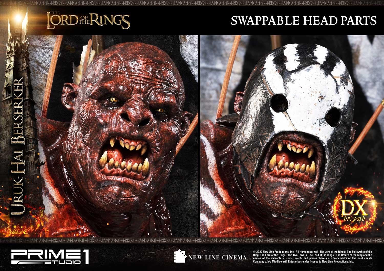 The Lord of the Rings: The Two Towers (Film) Uruk-Hai Berserker Deluxe Version image 8