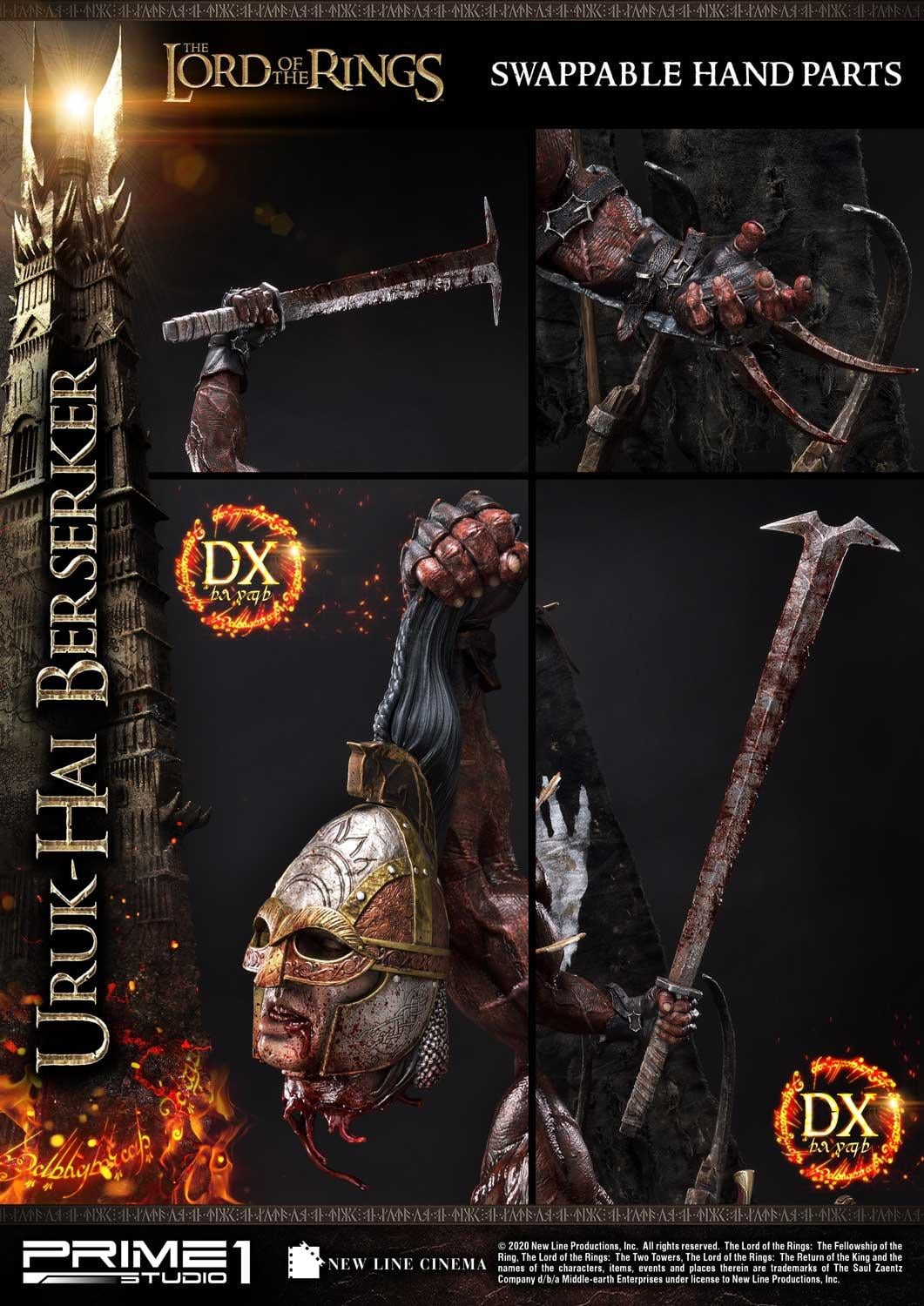 The Lord of the Rings: The Two Towers (Film) Uruk-Hai Berserker Deluxe Version image 9