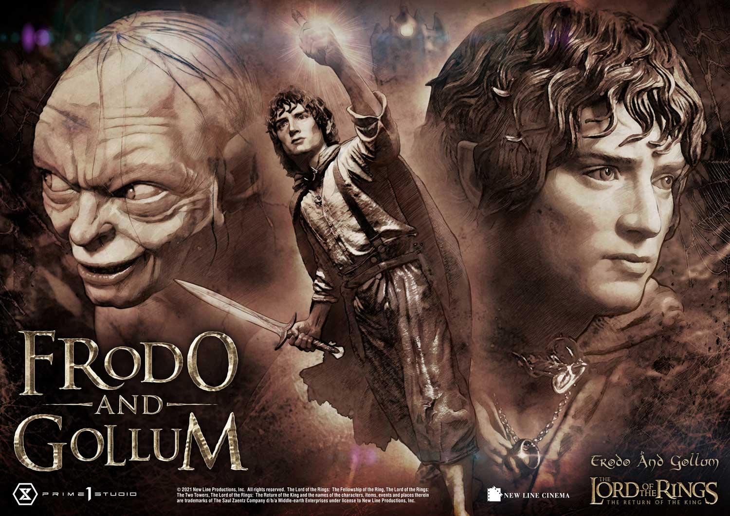 The Lord of the Rings: The Return of the King (Film) Frodo & Gollum image 2