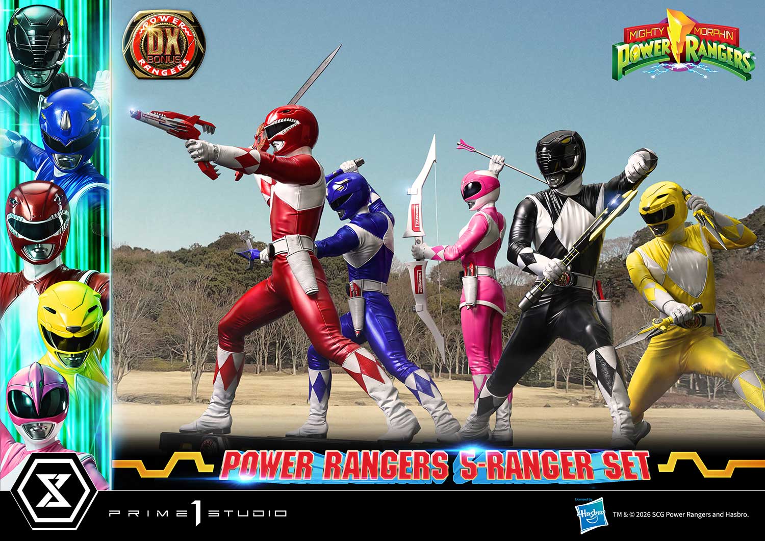 Power Rangers 5-Ranger Set DX image 6