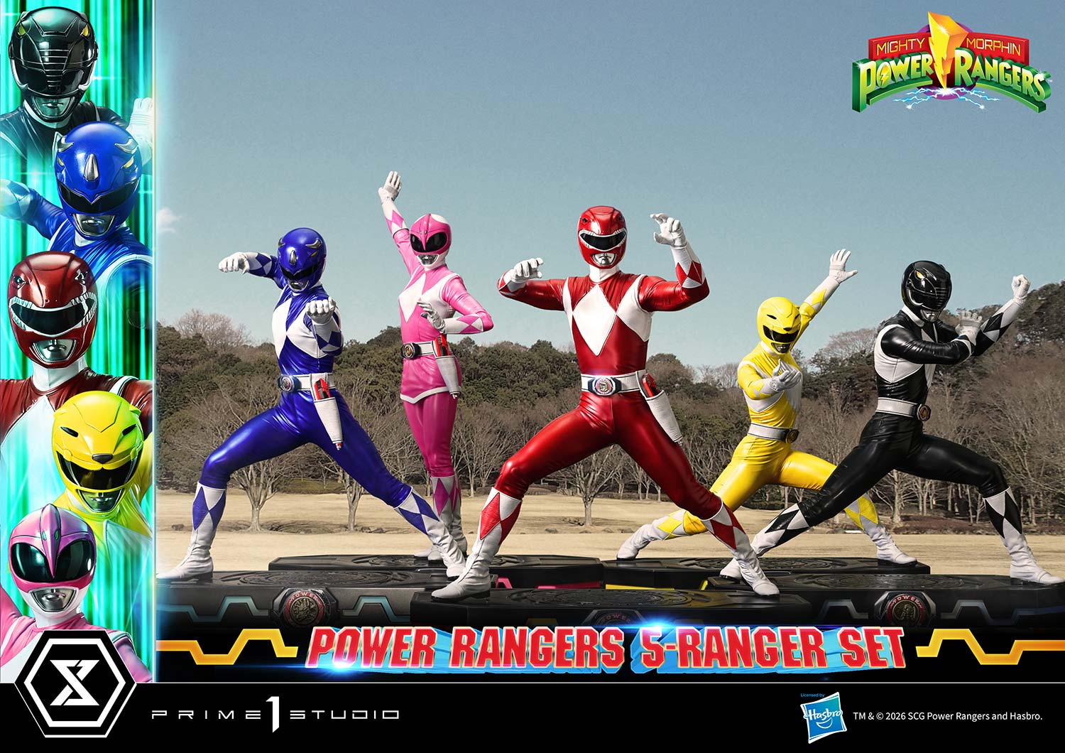 Power Rangers 5-Ranger Set DX image 9