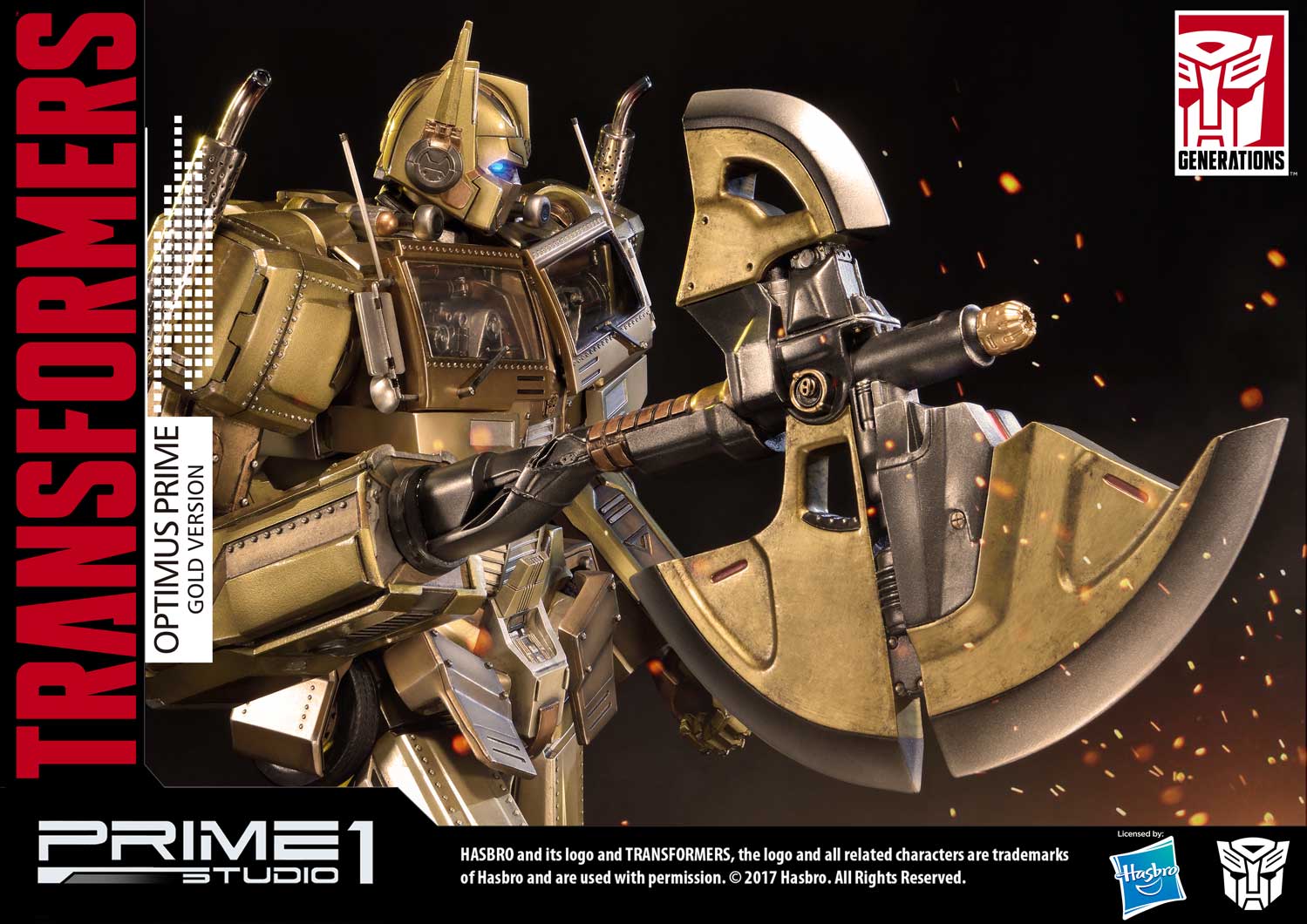Transformers Generations I Optimus Prime Gold Version image 10