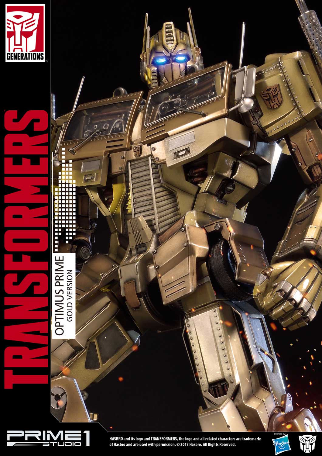 Transformers Generations I Optimus Prime Gold Version image 1