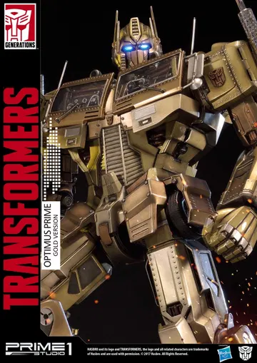 Transformers Generations I Optimus Prime Gold Version