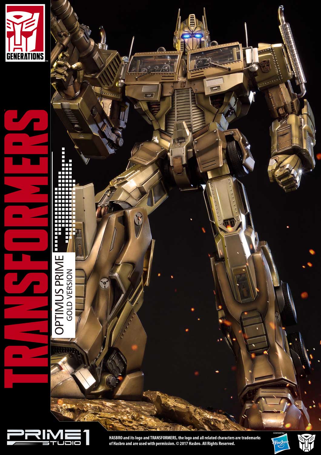 Transformers Generations I Optimus Prime Gold Version image 2