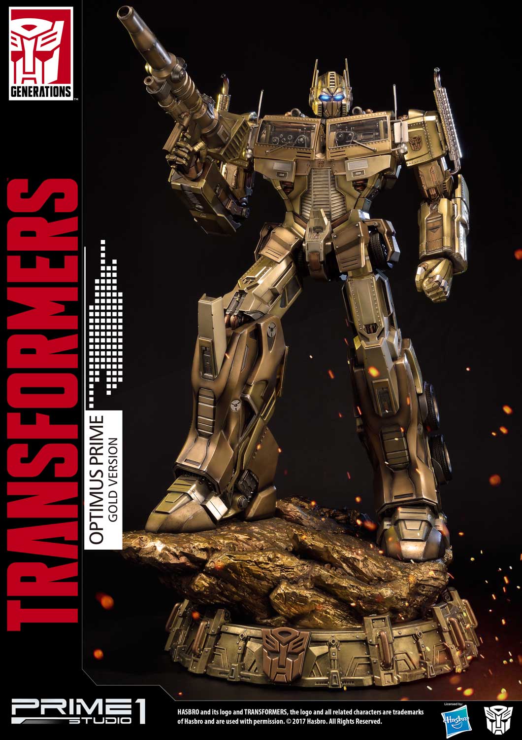 Transformers Generations I Optimus Prime Gold Version image 3