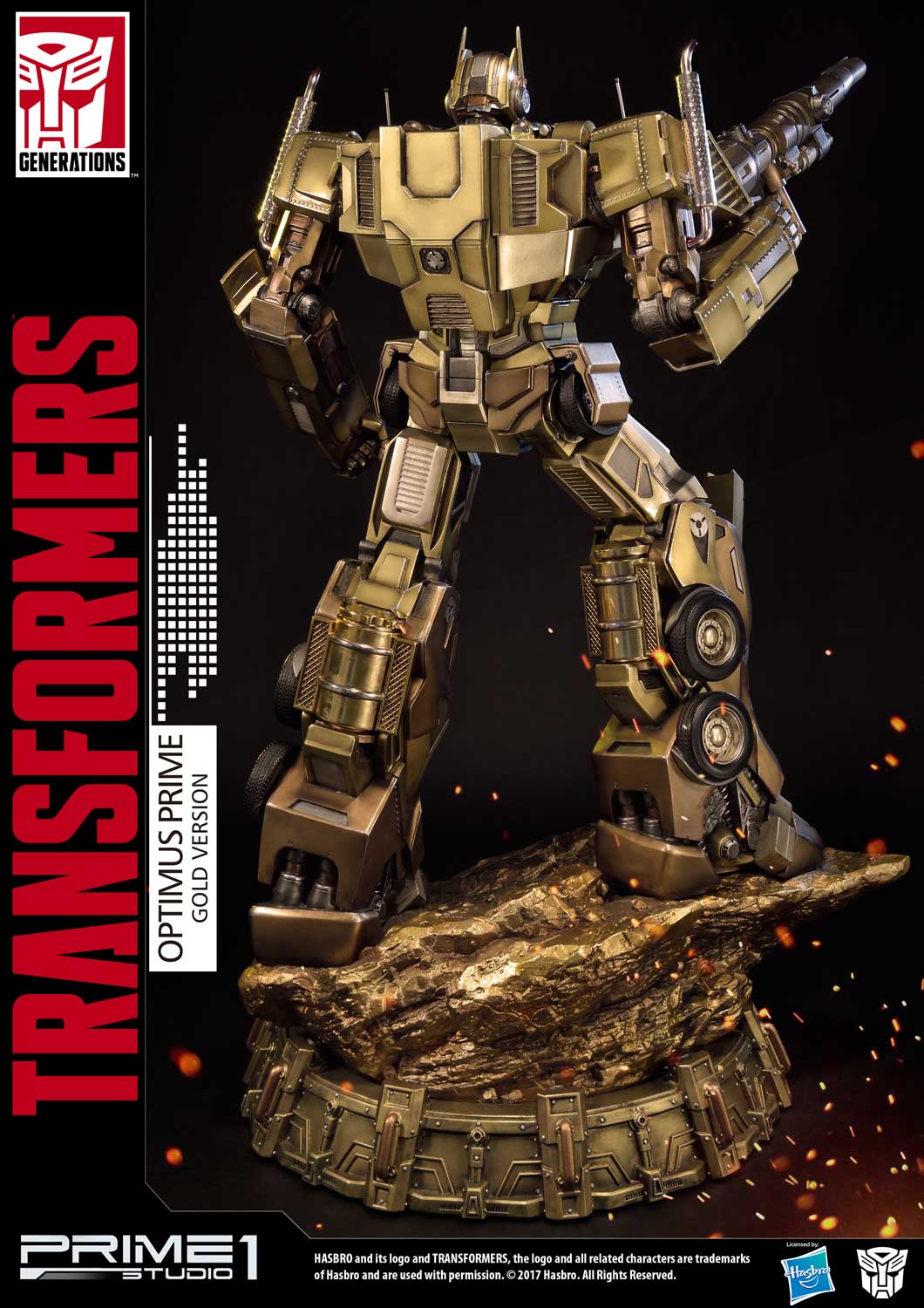 Transformers Generations I Optimus Prime Gold Version image 4