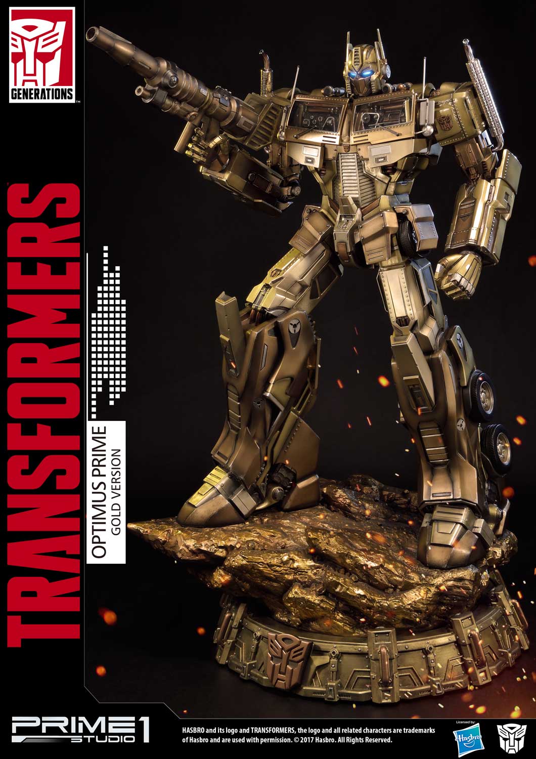 Transformers Generations I Optimus Prime Gold Version image 5