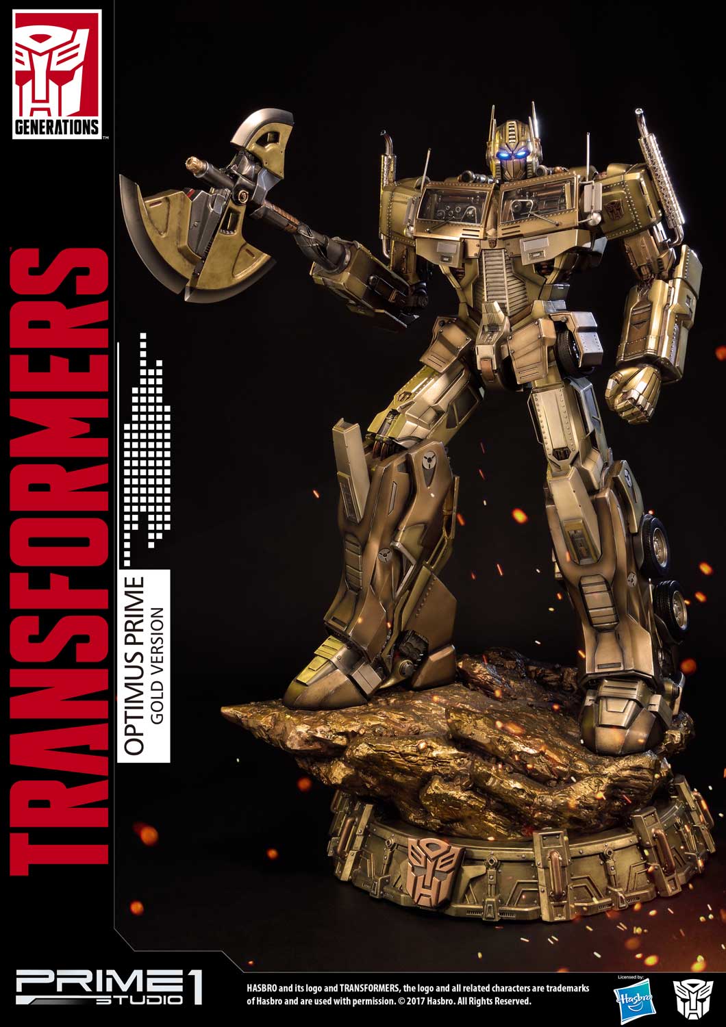 Transformers Generations I Optimus Prime Gold Version image 6