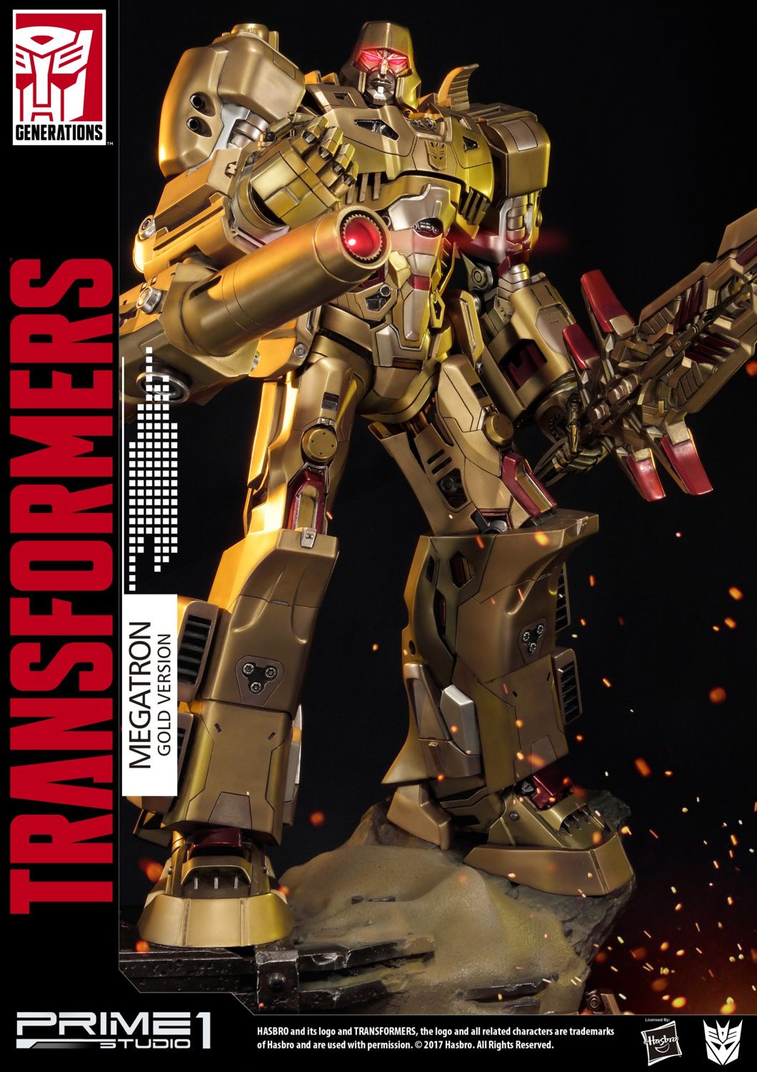 Transformers Generations I Megatron Gold Version image 10