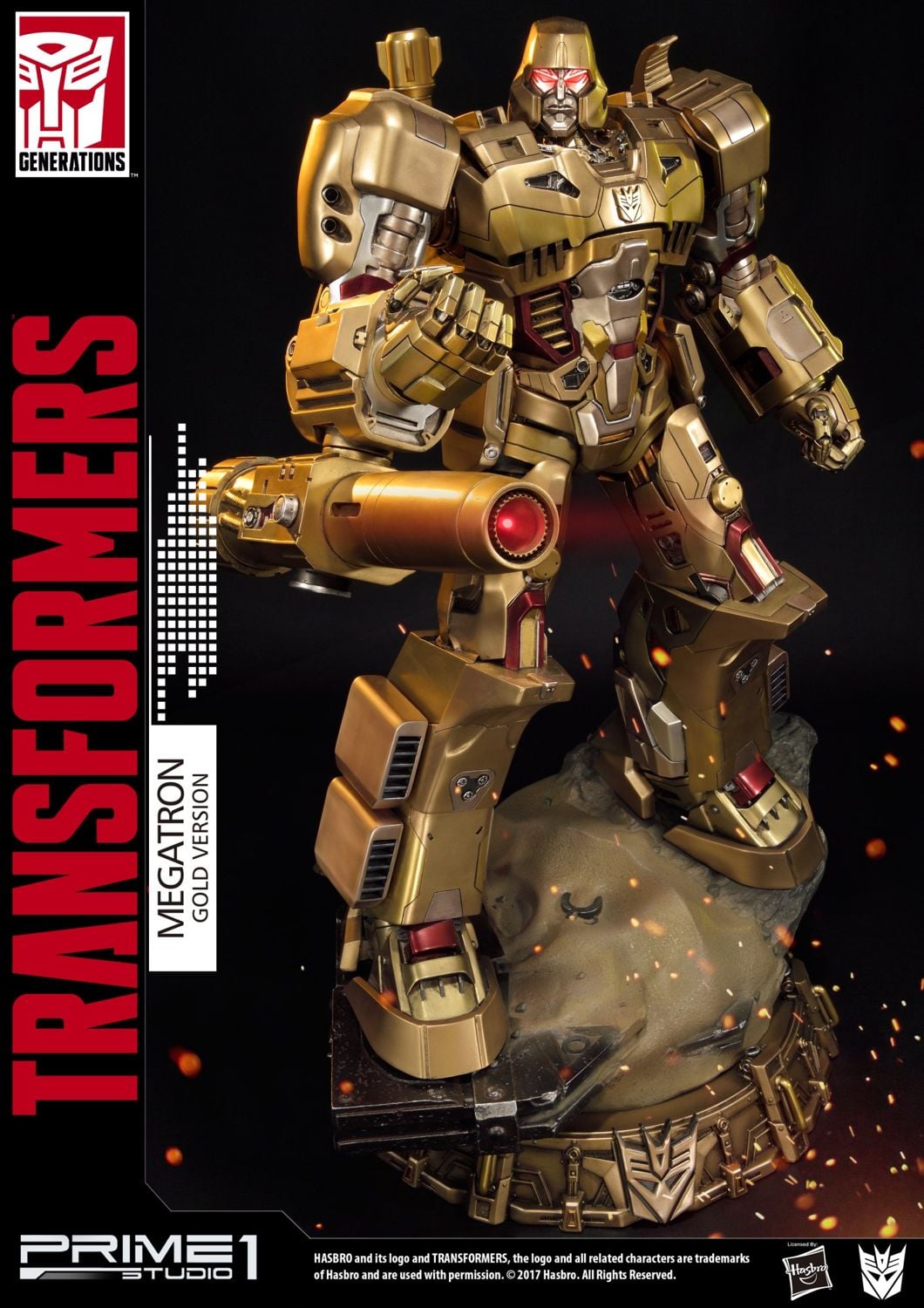 Transformers Generations I Megatron Gold Version image 2